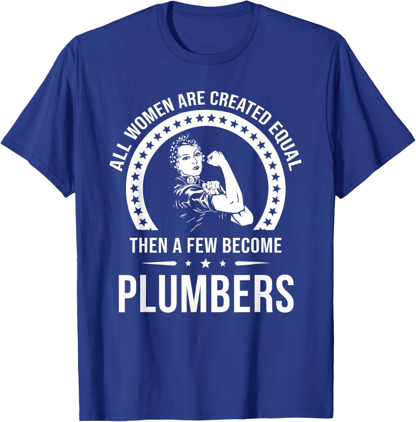 Plumber Shirts | Plumber T-Shirt - T-Shirt | Royal
