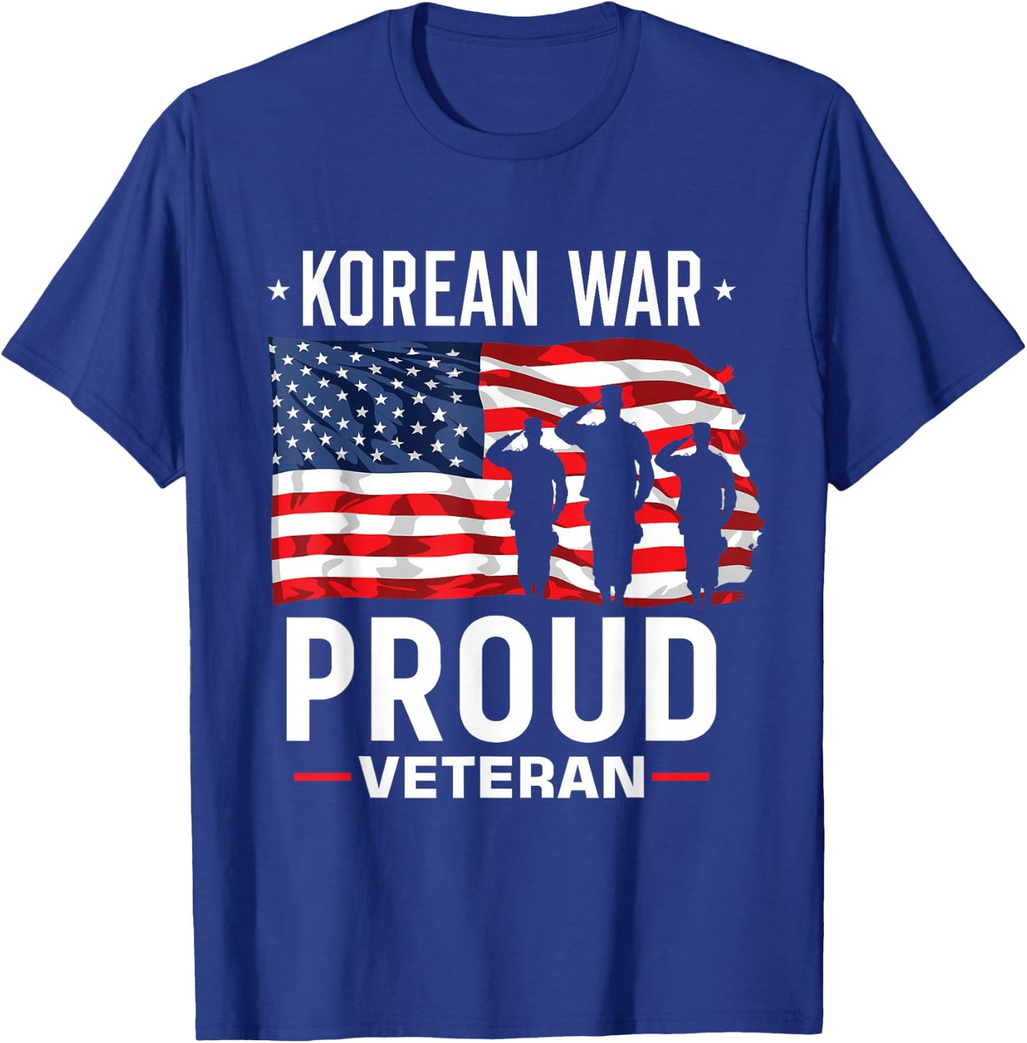 Korean War Veteran T-Shirt - T-Shirt | Royal