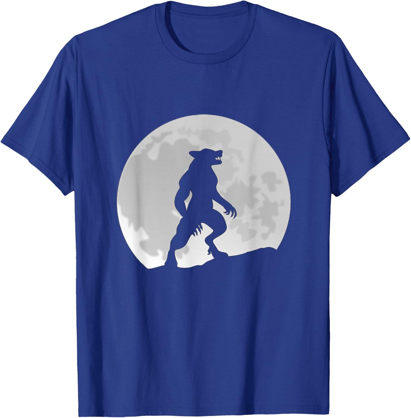 Werewolf Wolf Moon T-Shirt - T-Shirt | Royal
