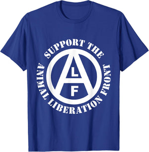 ALF - Support The Animal Liberation Front - Vegan T-Shirt - T-Shirt | Royal