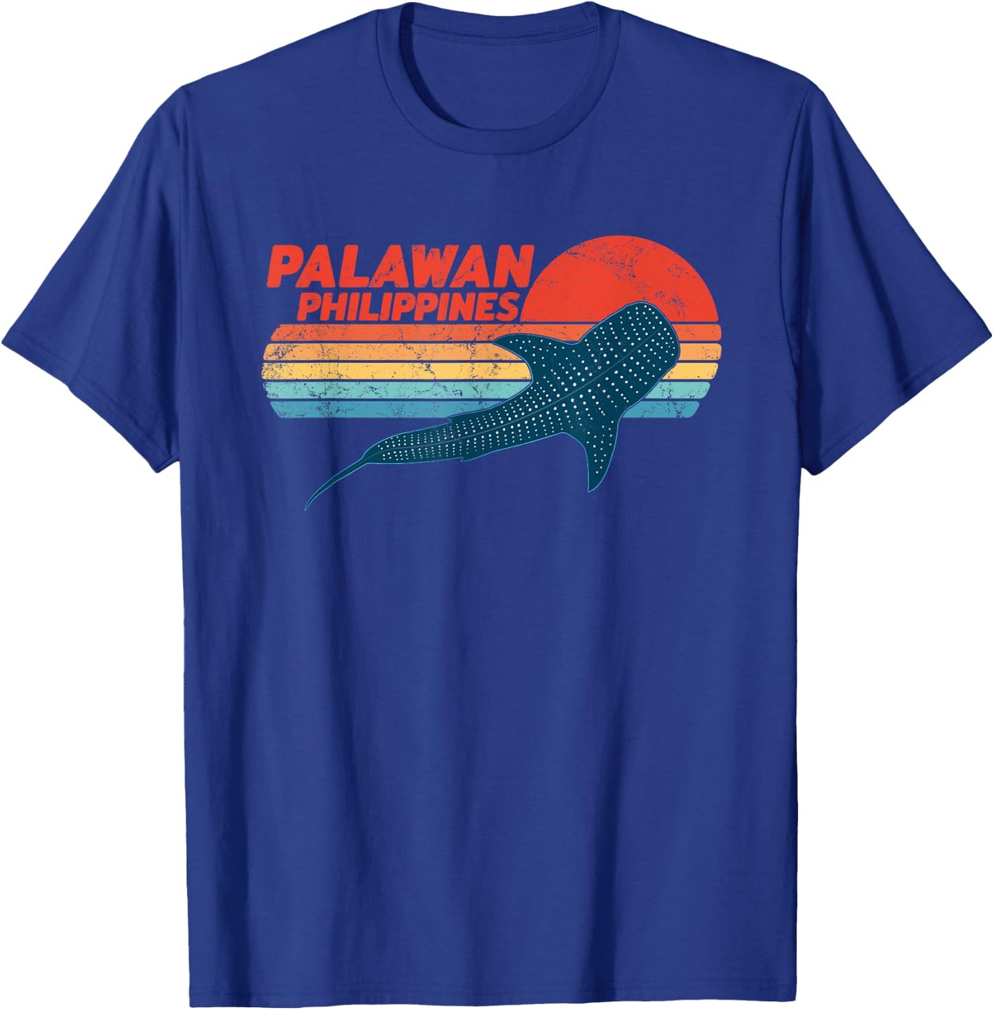 Palawan Philippines Whale Shark T-Shirt - T-Shirt | Royal