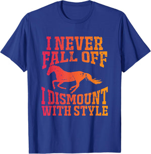 Horse Lover Equestrian Horse T-Shirt - T-Shirt | Royal