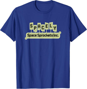 Funny Spacely Sprockets Classic Cartoon T-Shirt - T-Shirt | Royal
