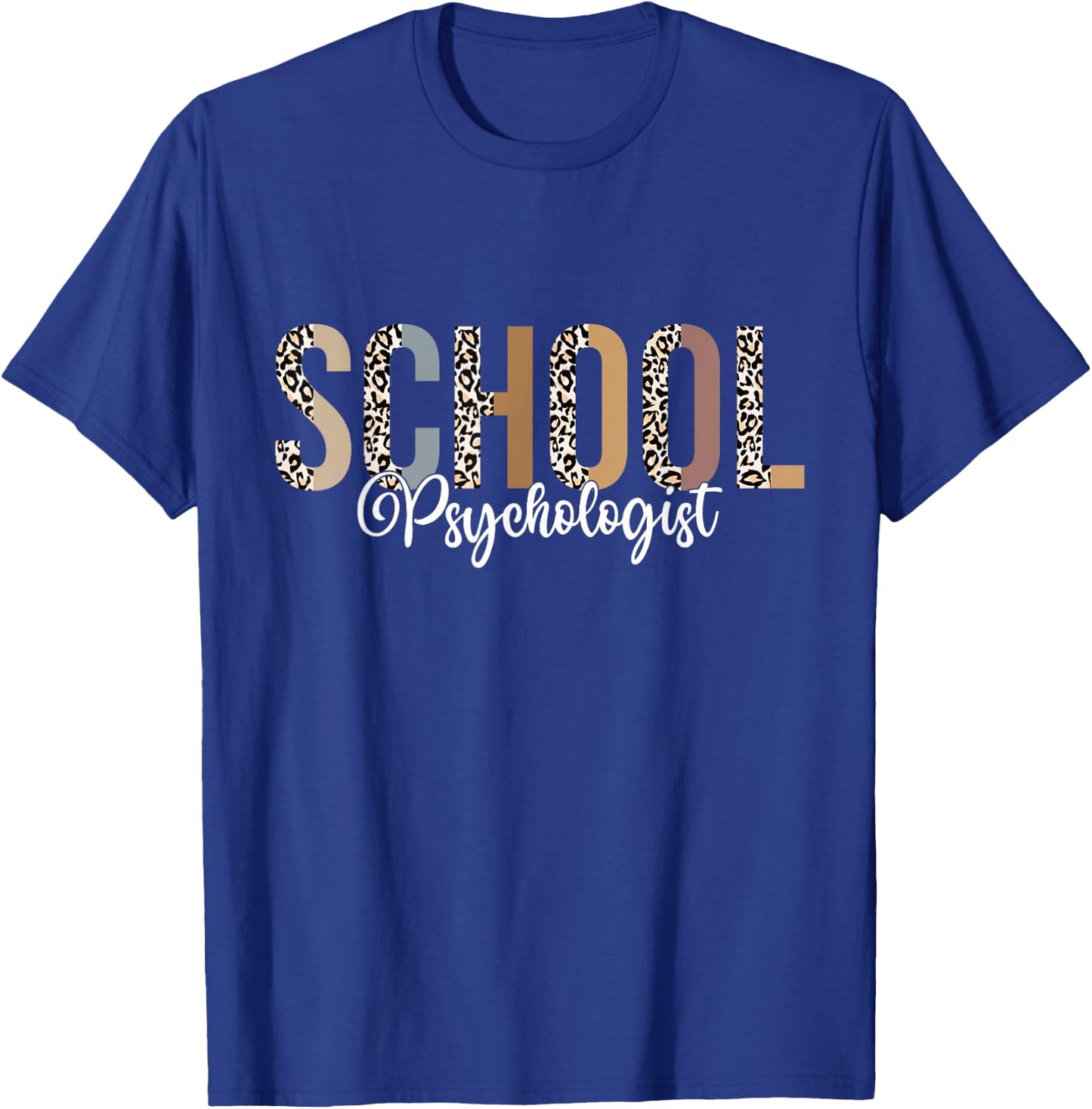 School Psychologist Teacher School Counselor Psychology Women Kids T-Shirt - T-Shirt | Royal