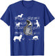 French Horn Player Dog for Horn Player Dogs and French Horn Men Women Girls Kids T-Shirt - T-Shirt | Royal
