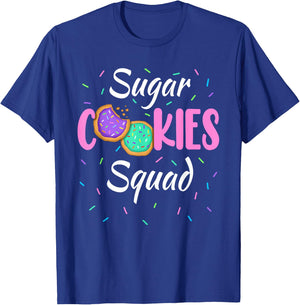 Cute Sugar Cookies Squad Team Sprinkles Family Matching T-Shirt - T-Shirt | Royal