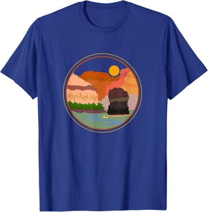 Vulcan's Anvil Grand Canyon National Park Lava Falls Rafting T-Shirt - T-Shirt | Royal
