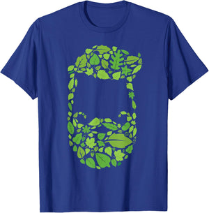 Leaf Beard - Big Beard Forest T-Shirt - T-Shirt | Royal