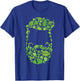 Leaf Beard - Big Beard Forest T-Shirt - T-Shirt | Royal