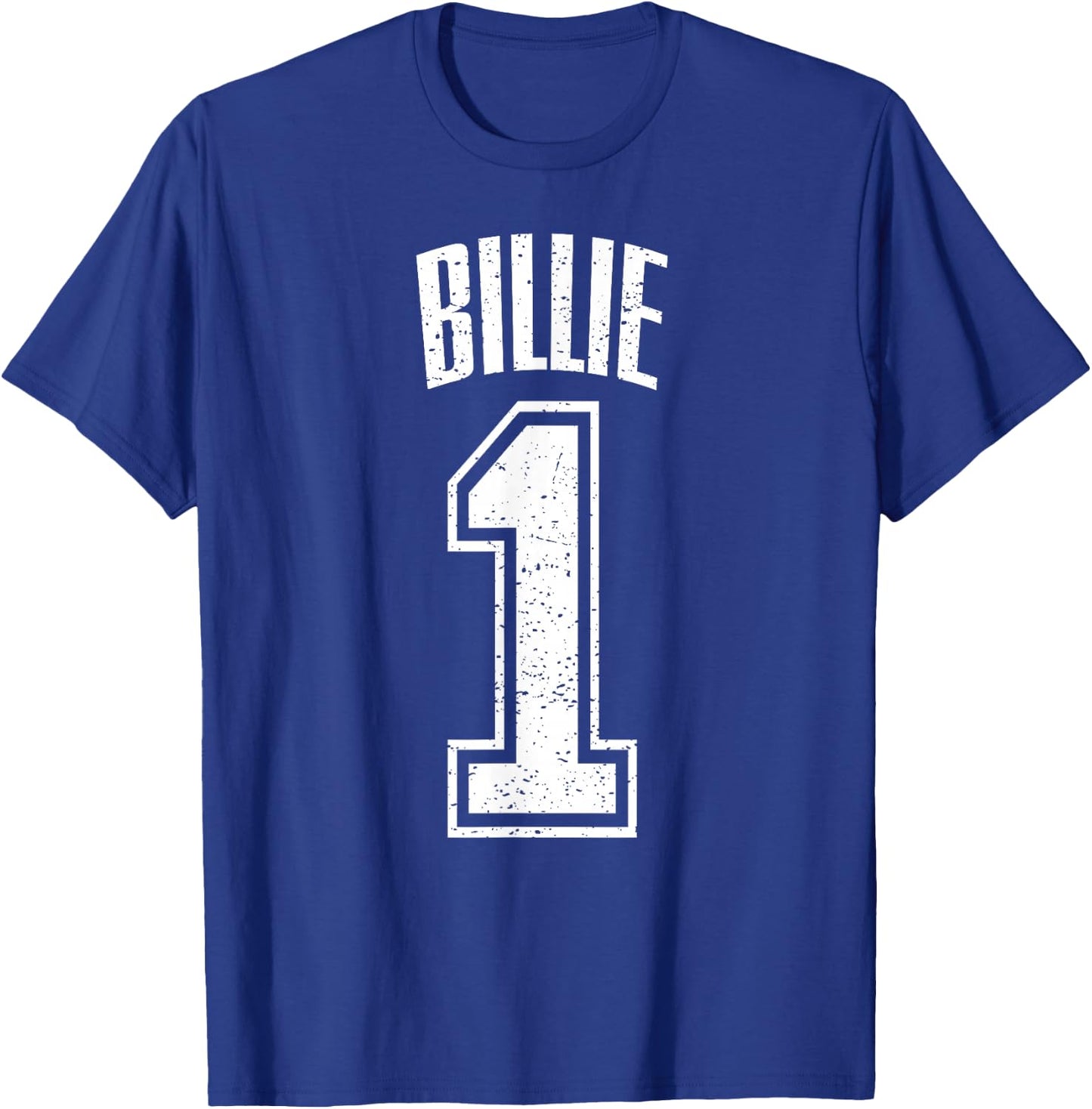 Billie Supporter Number 1 Greatest Fan T-Shirt - T-Shirt | Royal