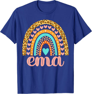 Ema Ema Name Birthday Shirt Gift T-Shirt - T-Shirt | Royal