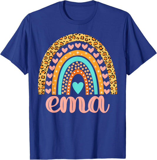 Ema Ema Name Birthday Shirt Gift T-Shirt - T-Shirt | Royal