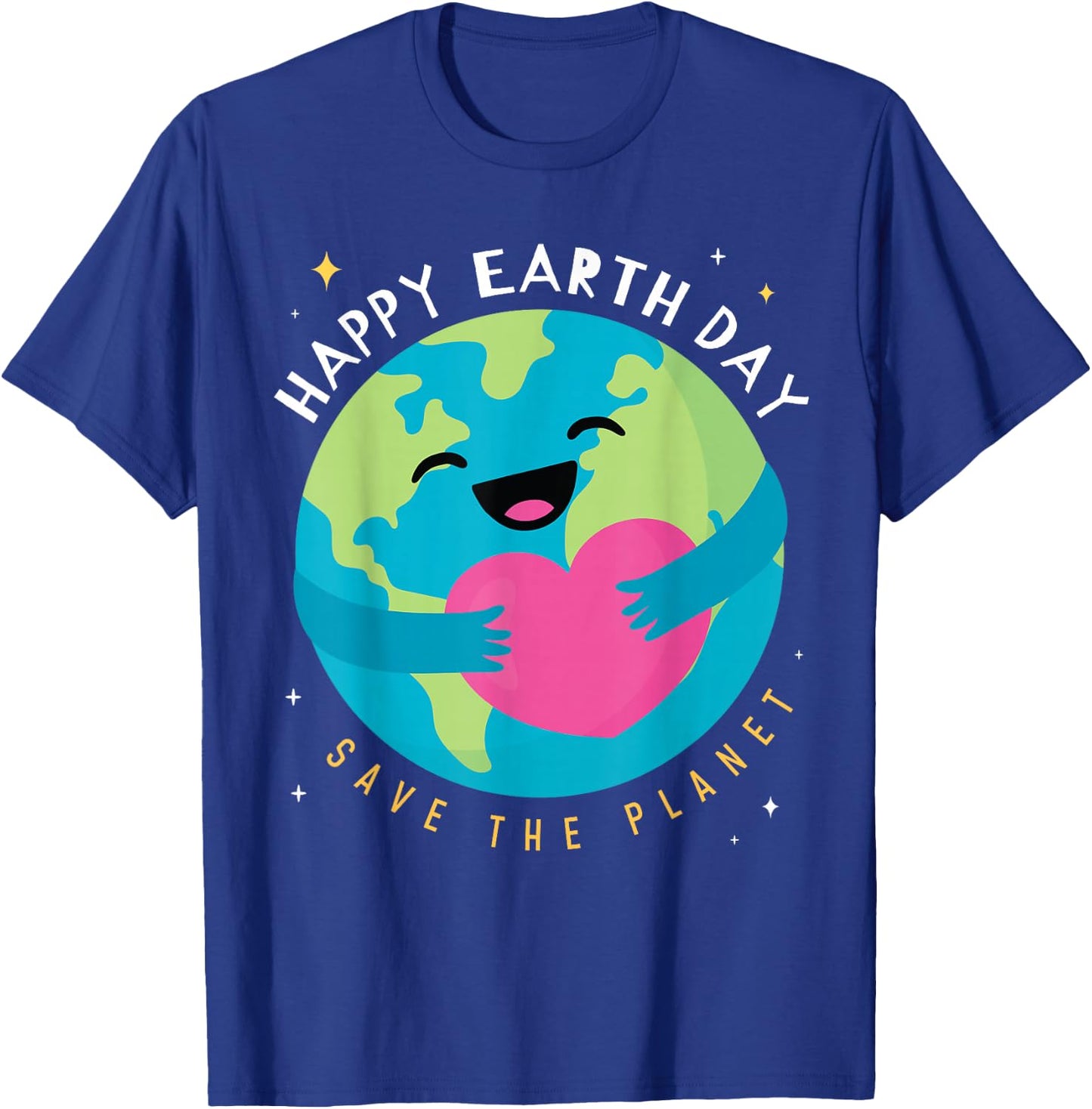 Earth Day 2026 Earth Day Save the Planet Boys Girls T-Shirt - T-Shirt | Royal