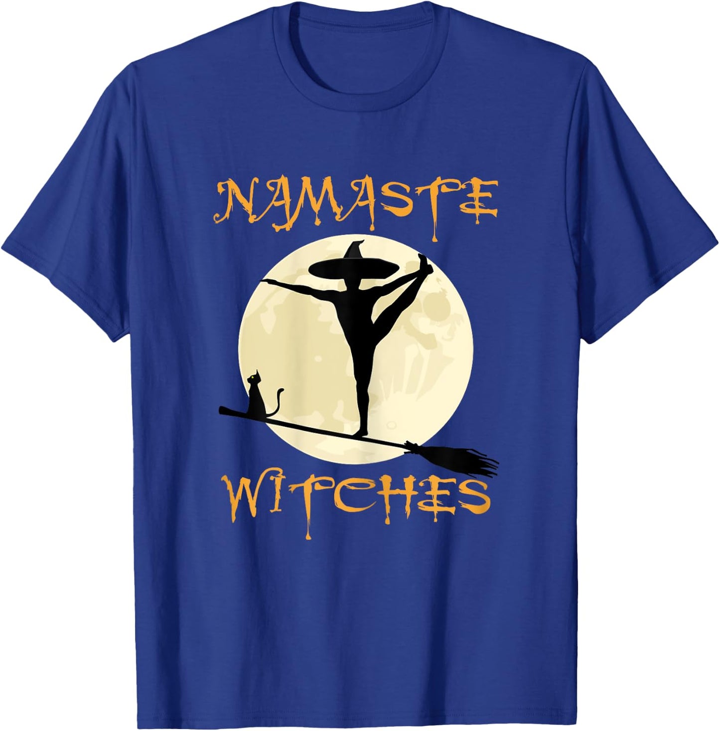 Namaste Witches - Halloween Yoga Women T-Shirt - T-Shirt | Royal