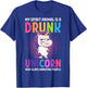 My Spirit Animal is a drunk unicorn that beats T-Shirt - T-Shirt | Royal