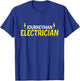 Journey Electrician Funny Electrician Quote T-Shirt - T-Shirt | Royal