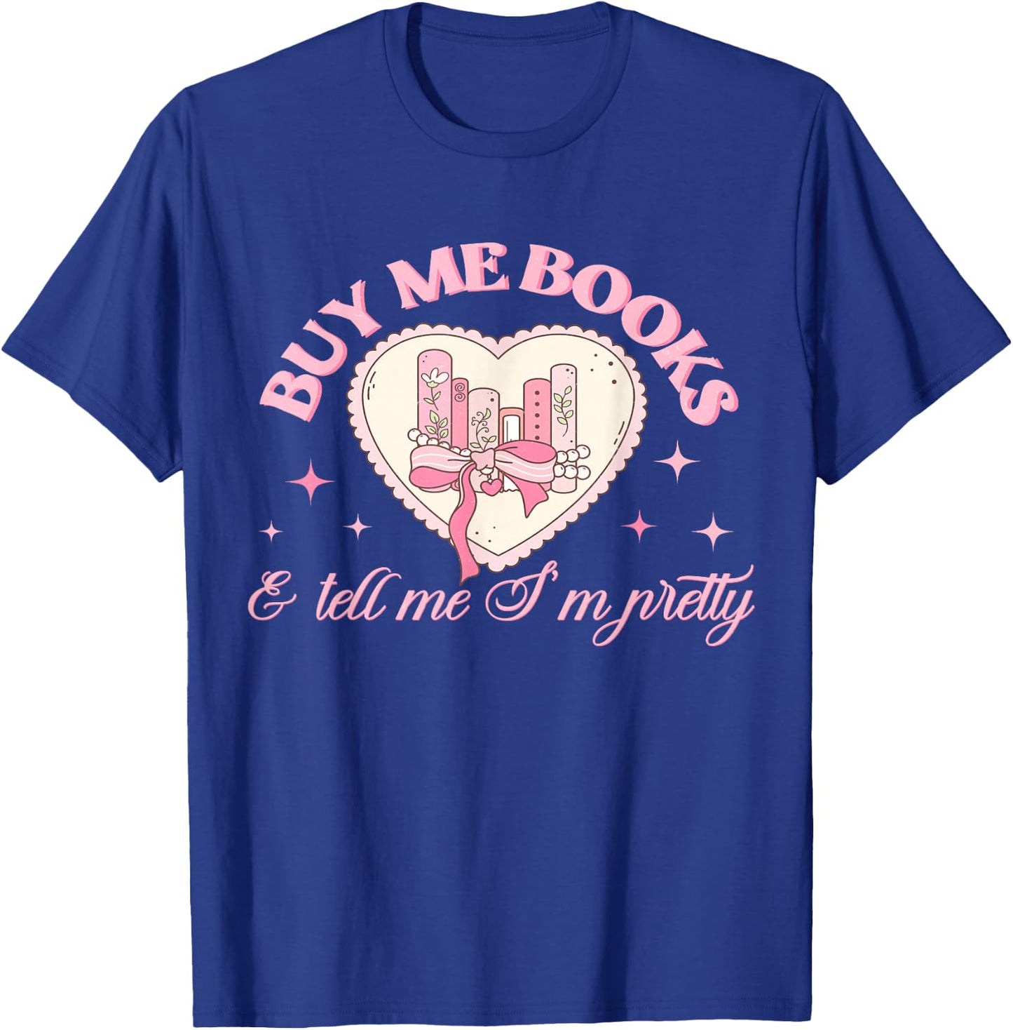 Coquette Reading Book Love Pink Bow Bookish Mom & Daughter T-Shirt - T-Shirt | Royal