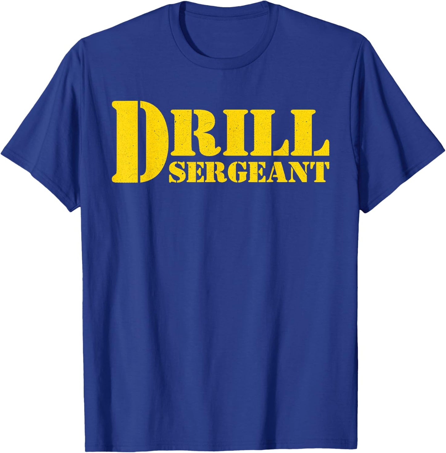 Drill Sergeant Uniform Military Boot Camp Instructor T-Shirt - T-Shirt | Royal