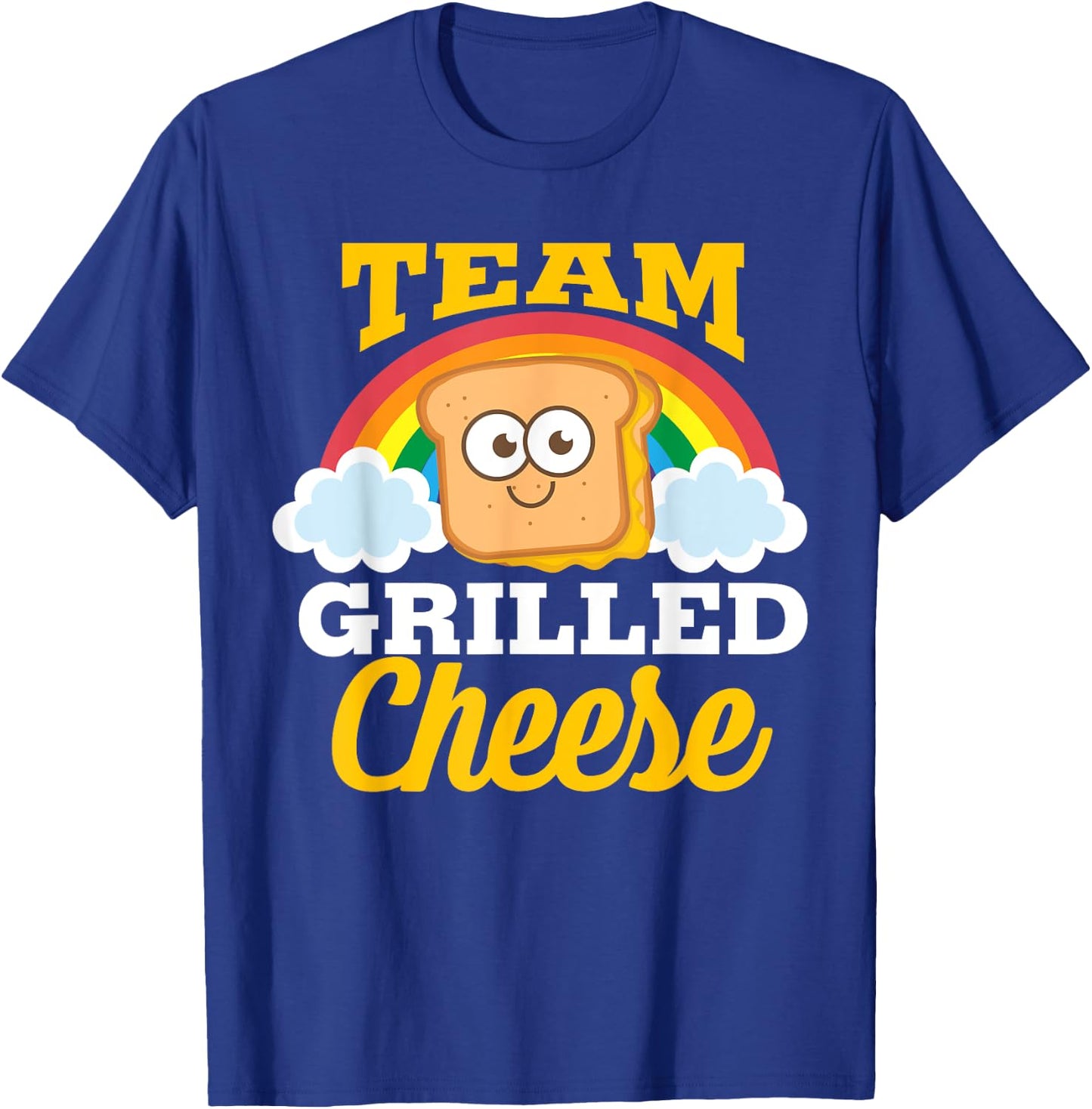 Team Grilled Cheese Shirt | Cute Love Grilled Cheddar Gift T-Shirt - T-Shirt | Royal