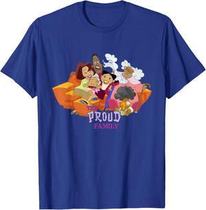 Disney Channel The Proud Family Characters Small T-Shirt - T-Shirt | Royal