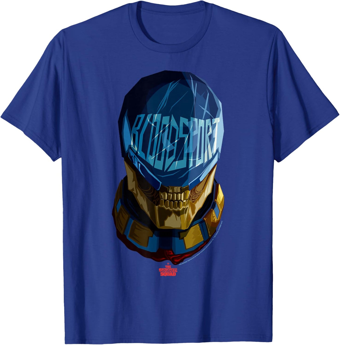 The Suicide Squad Big Bloodsport Logo T-Shirt - T-Shirt | Royal