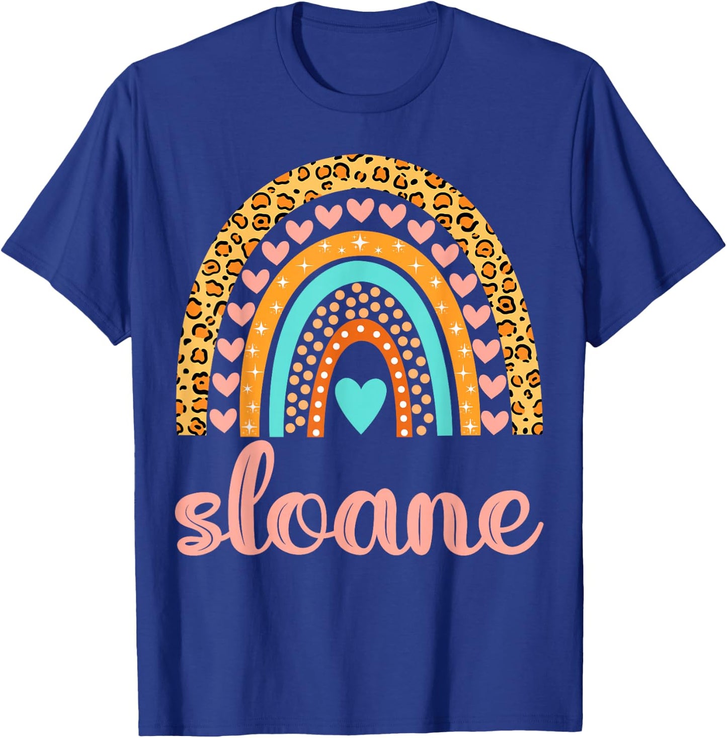 Sloane Sloane Name Birthday Shirt Gift T-Shirt - T-Shirt | Royal