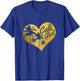 Cali Girl California Heart Palm Trees Cute Vintage T-Shirt - T-Shirt | Royal