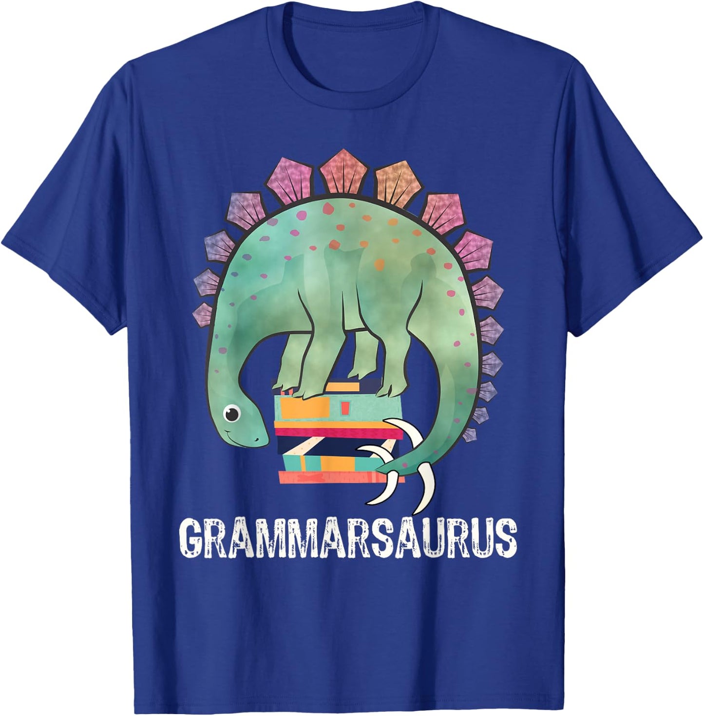 English Teacher Grammarsaurus T-Shirt - T-Shirt | Royal