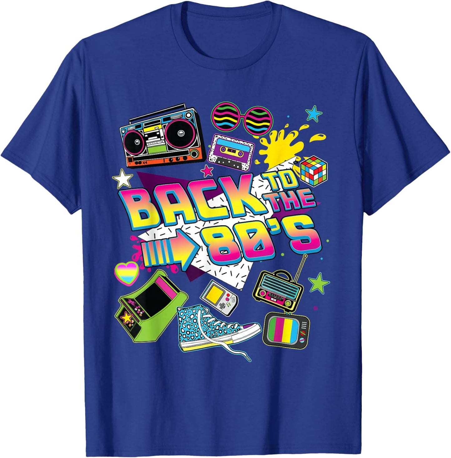 Back To The 80s Costumes Women I Love 80s Birthday Party Men T-Shirt - T-Shirt | Royal