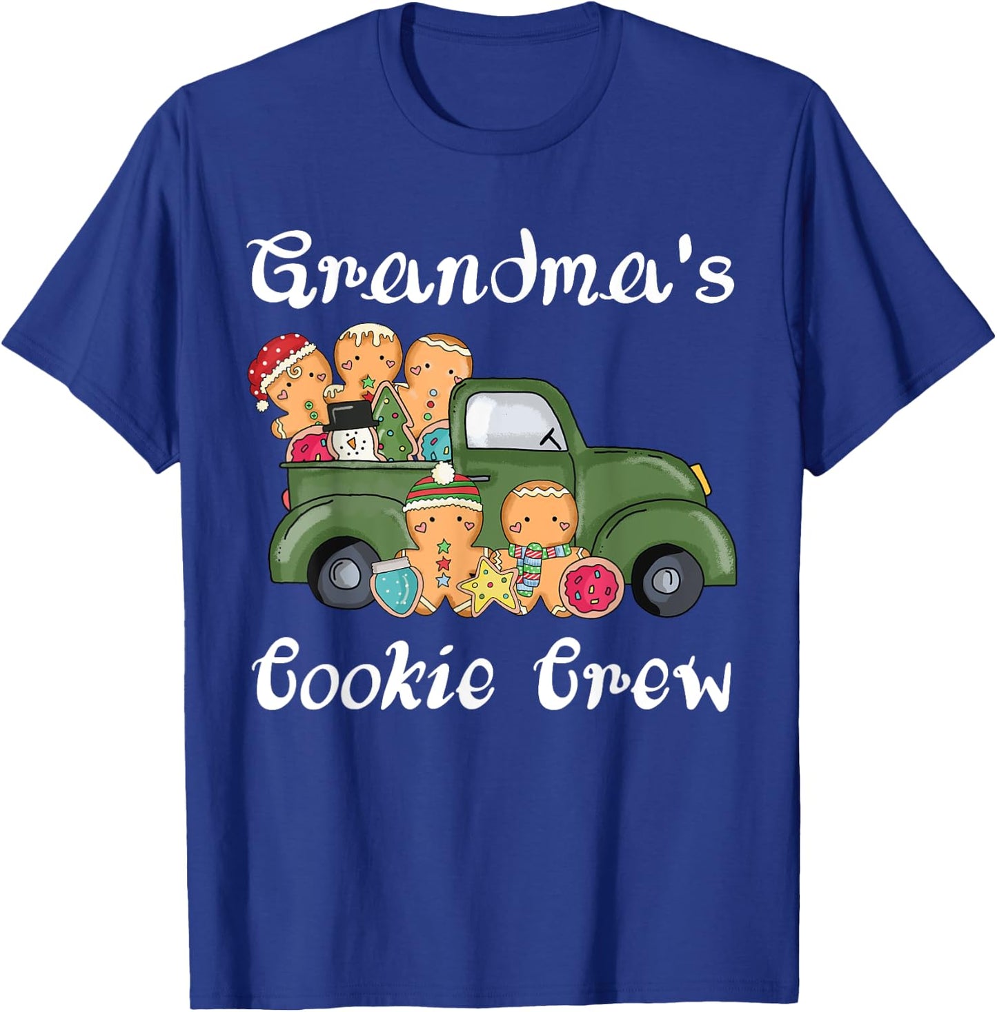 Grandma's Cookie Crew T-Shirt - T-Shirt | Royal