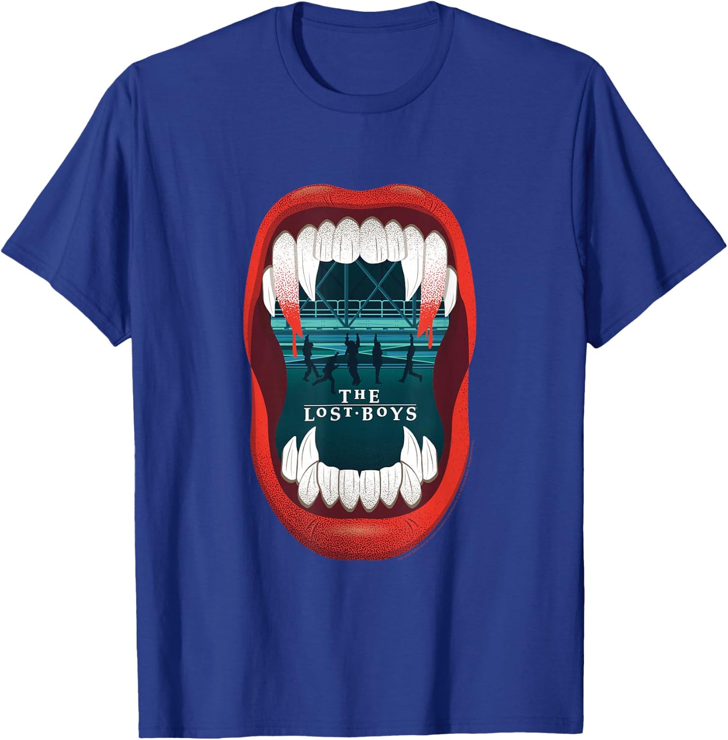 The Lost Boys Fangs Illustration Small T-Shirt - T-Shirt | Royal
