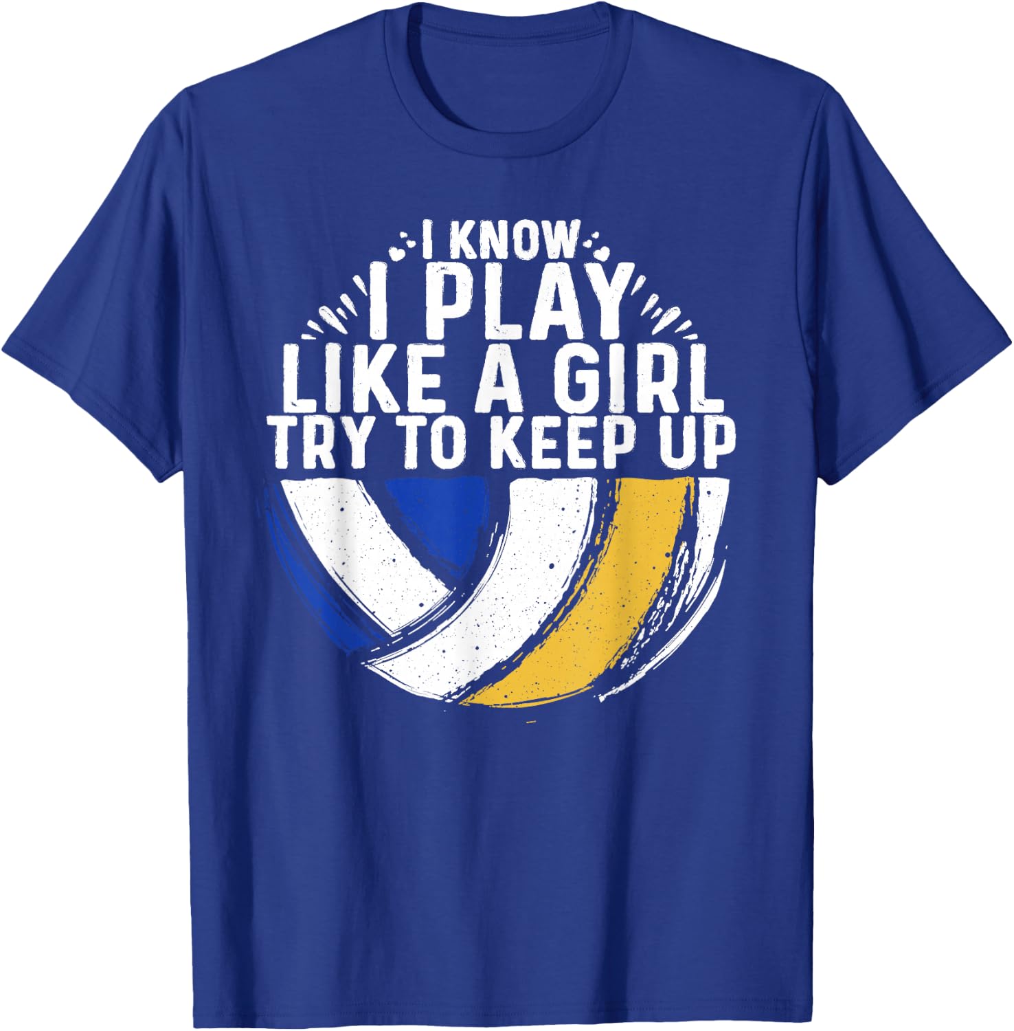 Cool Volleyball Girls Youth Volleyball Team Sports T-Shirt - T-Shirt | Royal