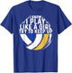 Cool Volleyball Girls Youth Volleyball Team Sports T-Shirt - T-Shirt | Royal
