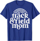 Track Mom Track And Field Mom Runner Running mother day gift T-Shirt - T-Shirt | Royal