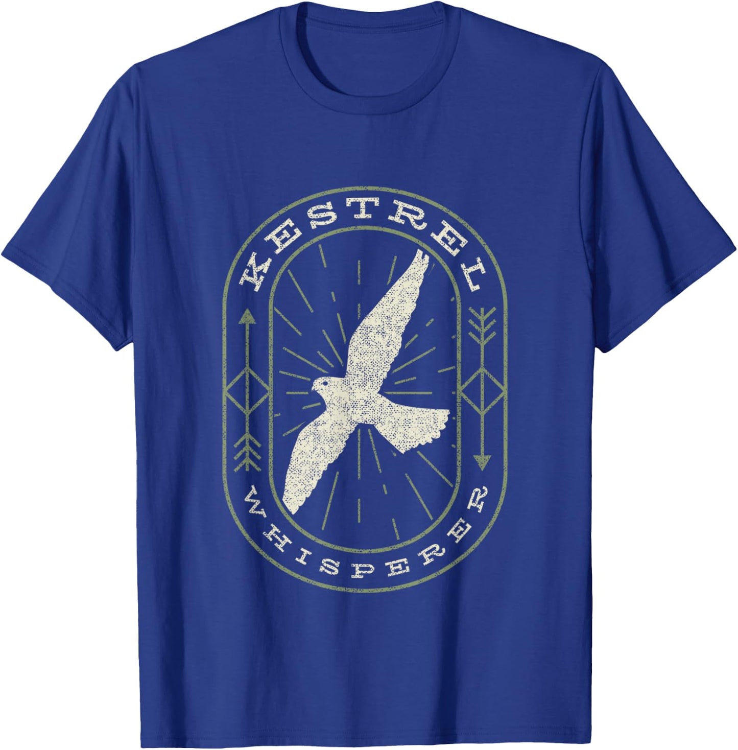 Kestrel Whisperer - Funny Birding T-Shirt - T-Shirt | Royal