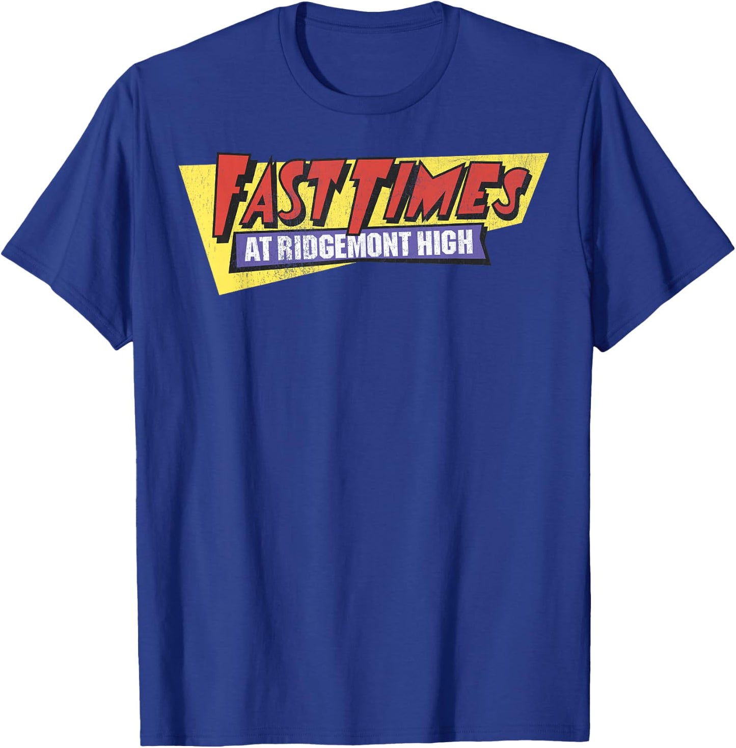 Fast Times At Ridgemont High Original Logo Graphic T-Shirt - T-Shirt | Royal