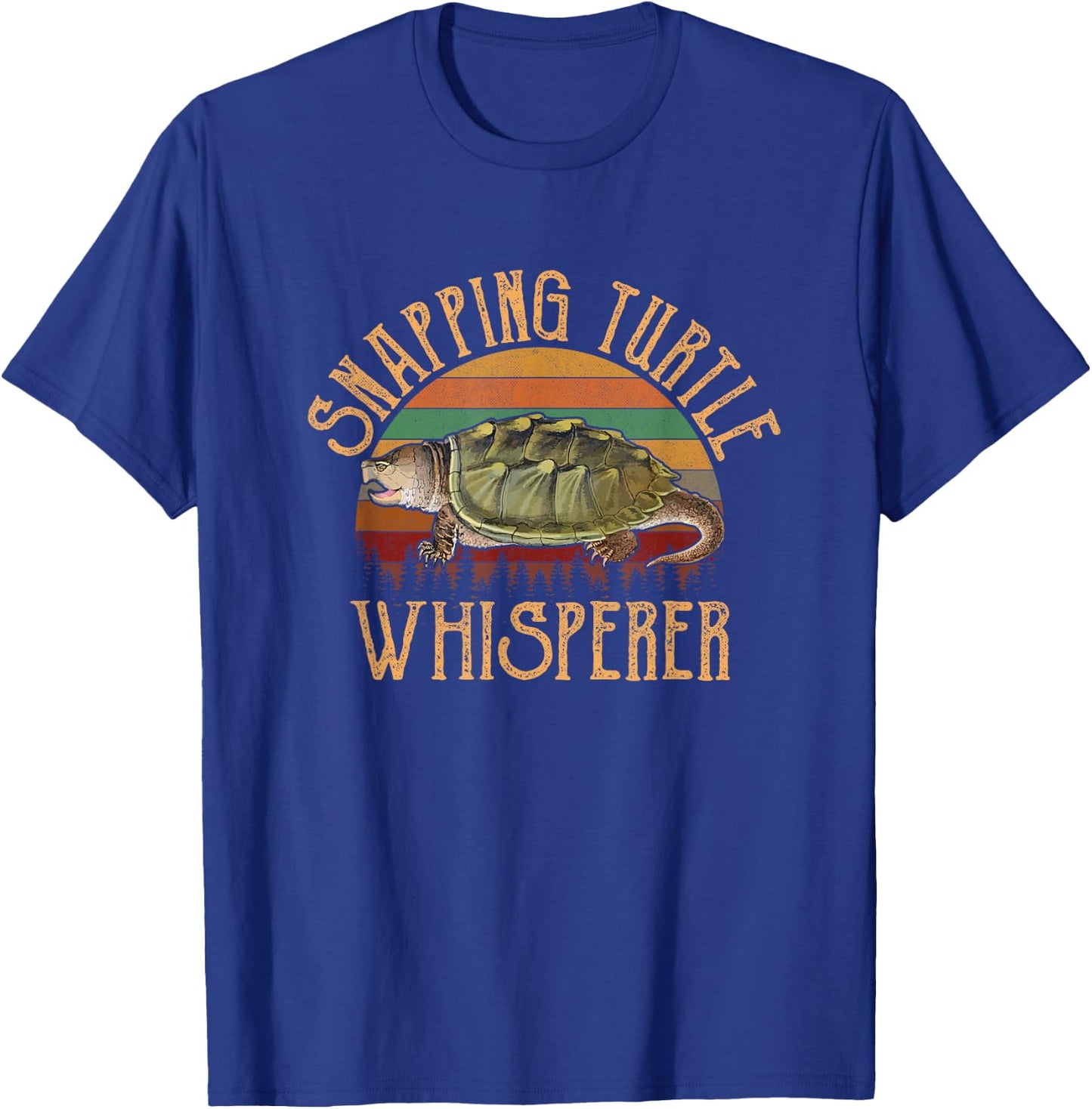 Snapping Turtle Whisperer, Snapping Turtle T-Shirt - T-Shirt | Royal