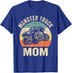 Monster Truck Mom Retro Vintage Monster Truck T-Shirt - T-Shirt | Royal