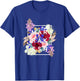 Flowers of Marrakesh Word Art - Morocco Souvenir T-Shirt - T-Shirt | Royal