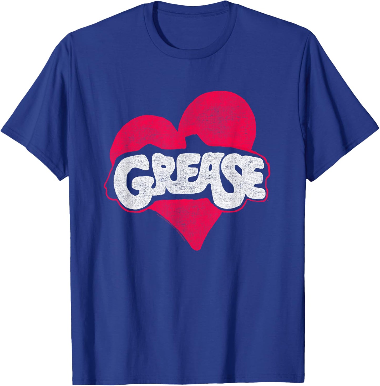 Grease Heart T-Shirt - T-Shirt | Royal