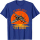 Flying Into 4th Grade Boys Back To School Jet Graphic T-Shirt - T-Shirt | Royal