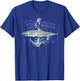 Hudson Florida Nautical Sailing Boating T-Shirt - T-Shirt | Royal