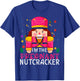 Pregnant Nutcracker Matching Family Group Christmas Party Pj T-Shirt - T-Shirt | Royal