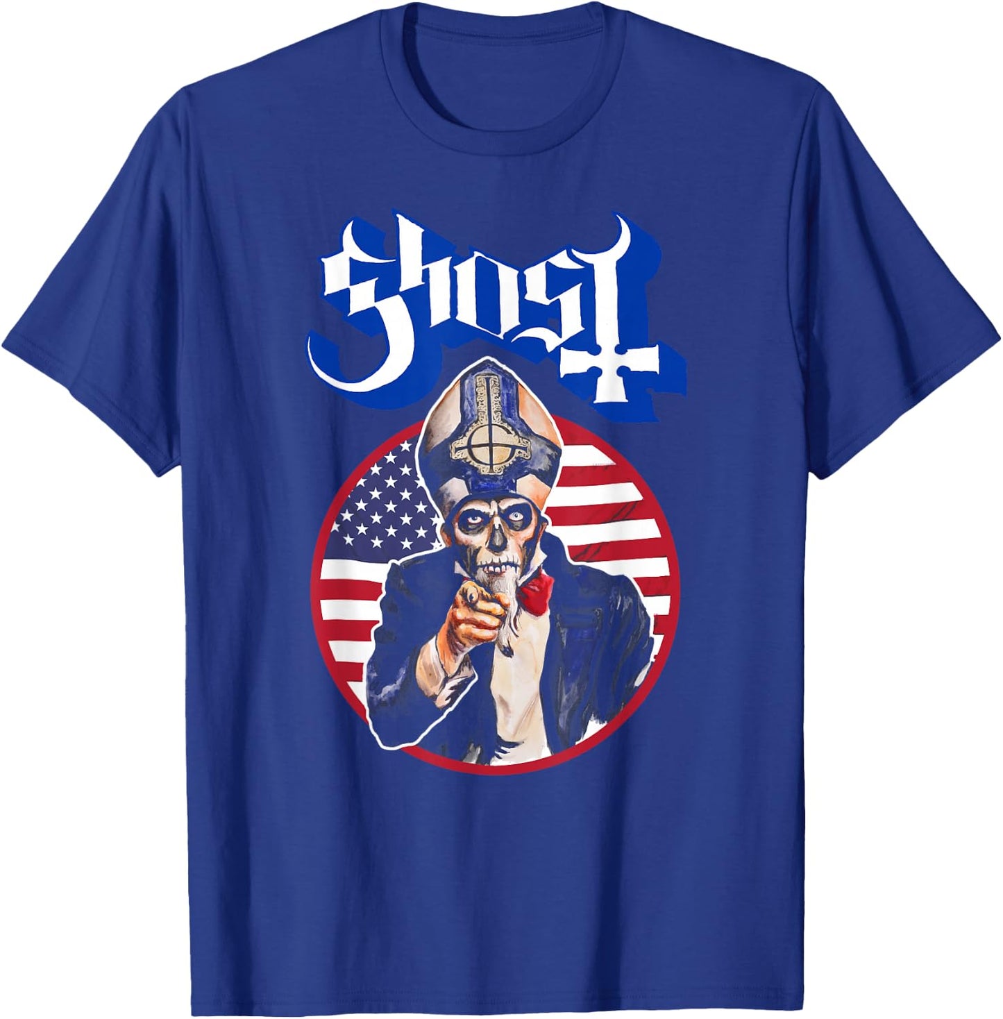 Ghost - Papa Wants You USA T-Shirt - T-Shirt | Royal
