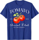 Tomato Season Social Club Gardening Vegetables Farmer T-Shirt - T-Shirt | Royal