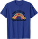 Mind Your Own Motherhood Rainbow Wild Flower Retro Design T-Shirt - T-Shirt | Royal