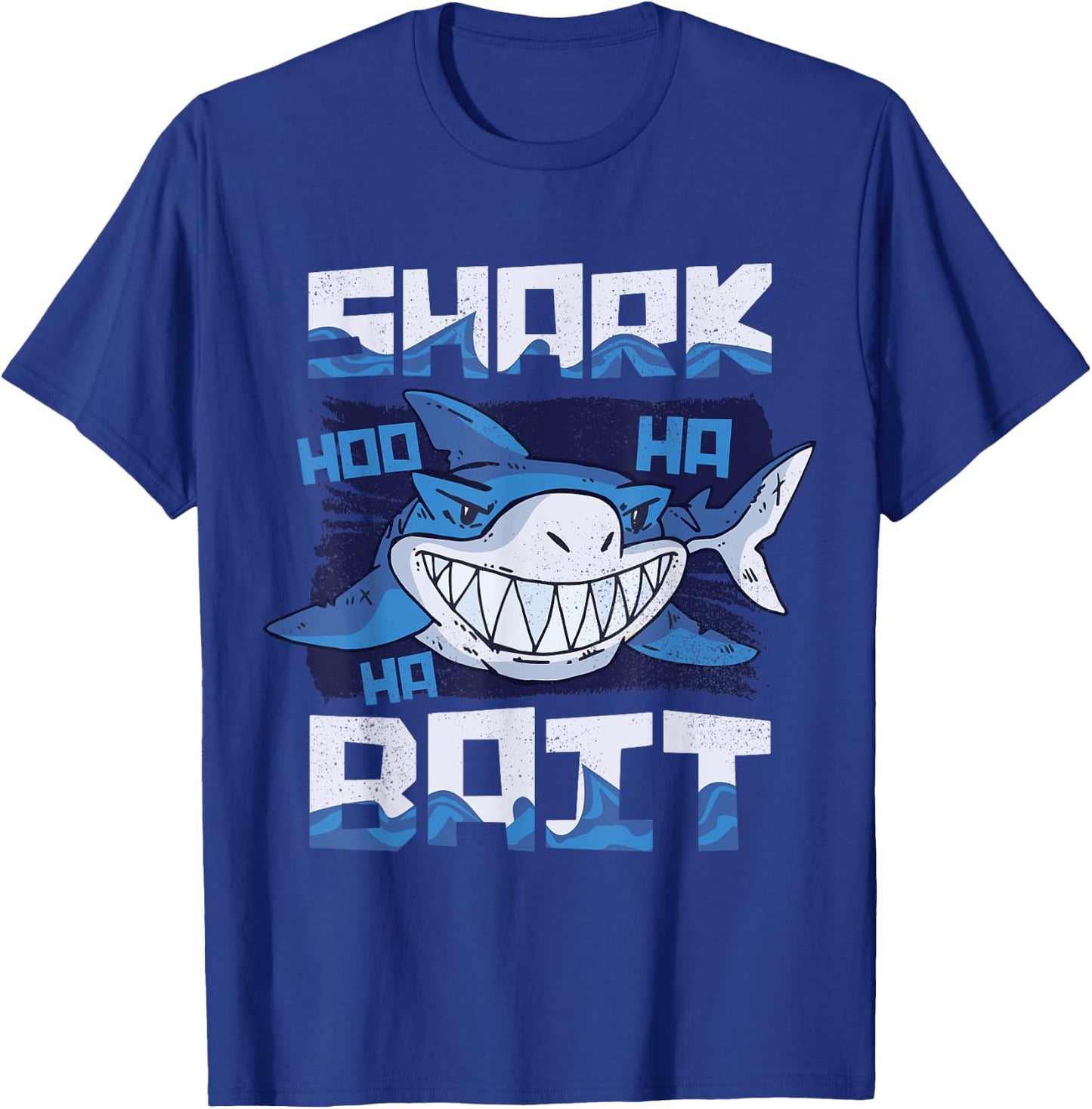 Shark Bait Hoo Ha Ha Funny T Shirt Funny Shark of Week T-Shirt - T-Shirt | Royal