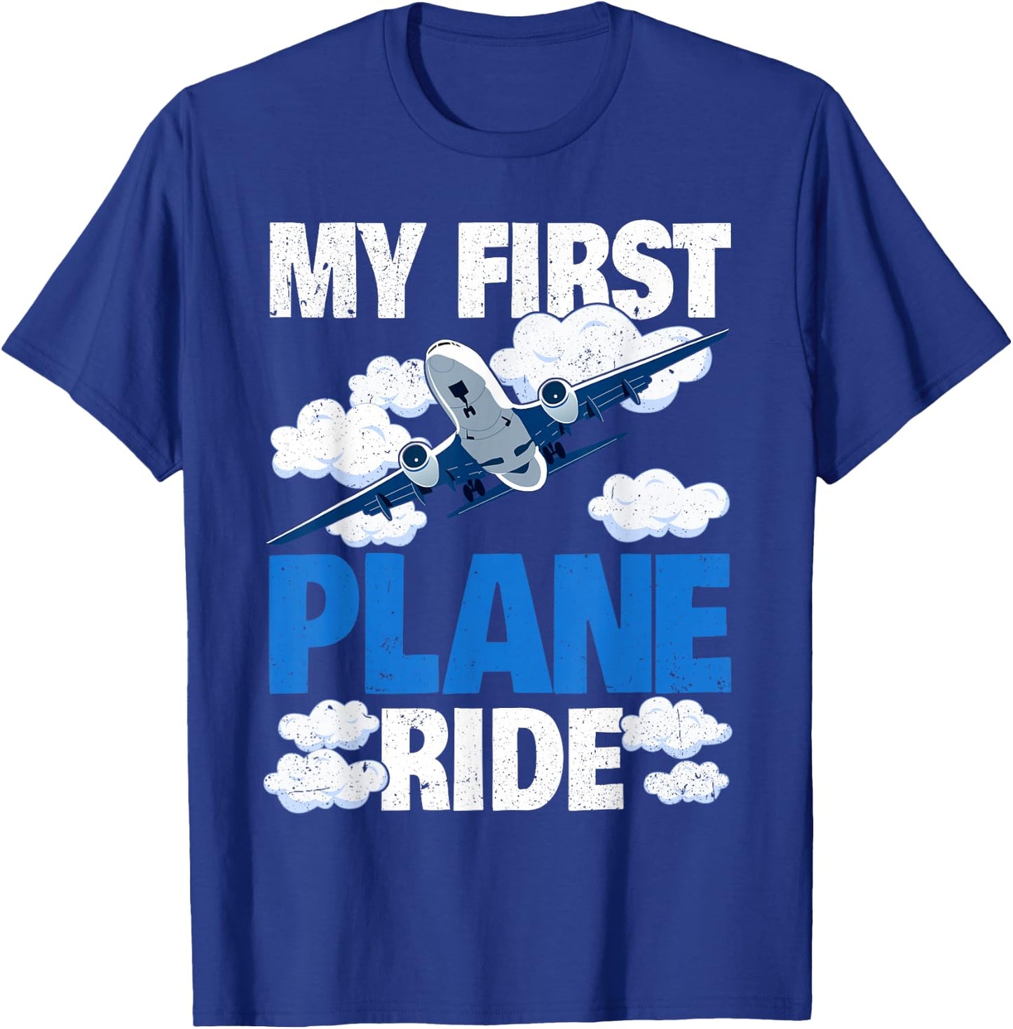 My First Plane Ride T-Shirt - T-Shirt | Royal