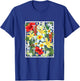Flowers of Tahiti Word Art - Tahitian Souvenir T-Shirt - T-Shirt | Royal