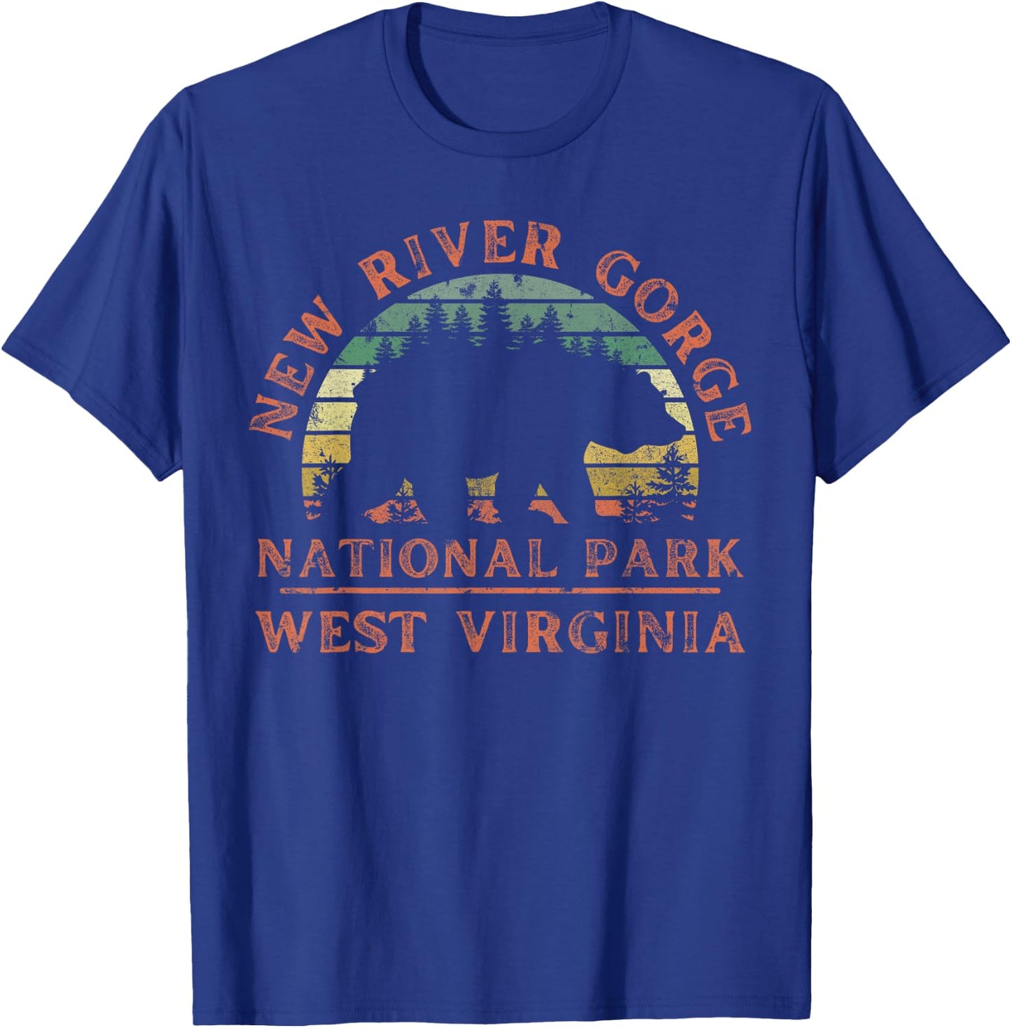 New River Gorge National Park T-Shirt - T-Shirt | Royal